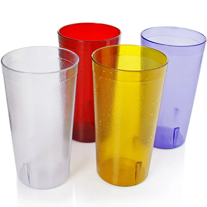 

Reusable Water Drinking Cup, Food Grade Plastic Mug, High Temperature Resistant, Nontoxic Drinkware, Plastic Water Cup