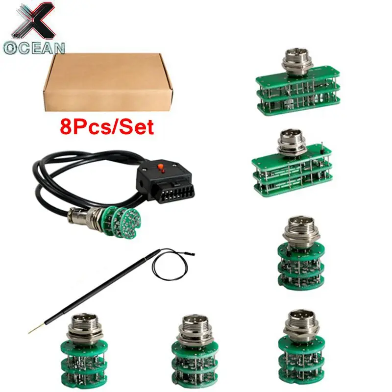 

Newest Green for Ecu Gearbox Adapter For FLASH Adapter Works Together With for FLASH V1.95 Ecu Programmer