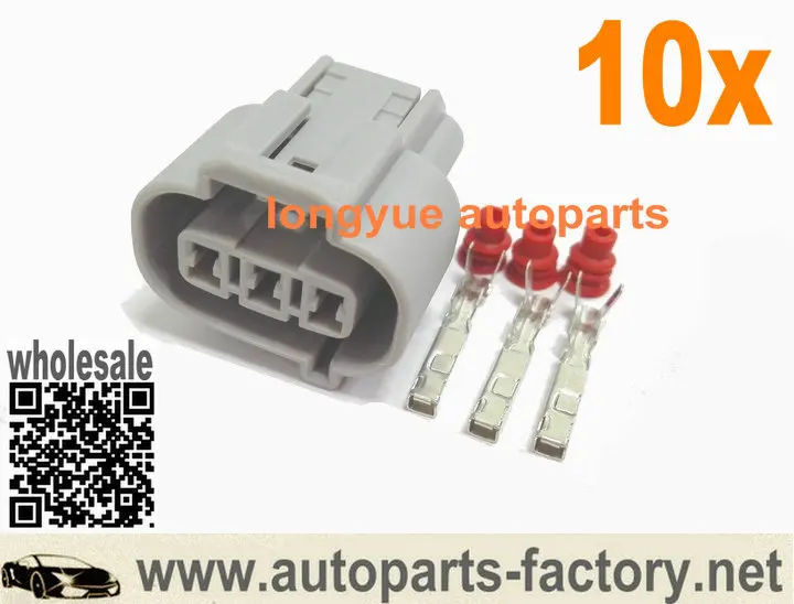 Longyue 10set Female Ignition Coil Plug Connectors For  BYD F3 G3 L3