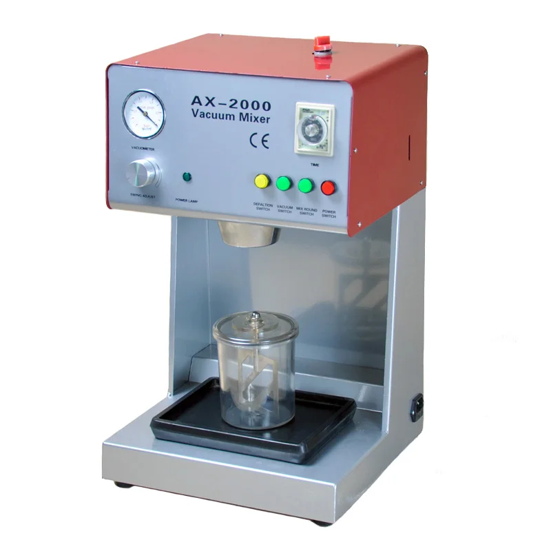 

Dental Lab Equipment Vacuum Mixer AX-2000B Dental Plaster Vacuum Mixing Unit