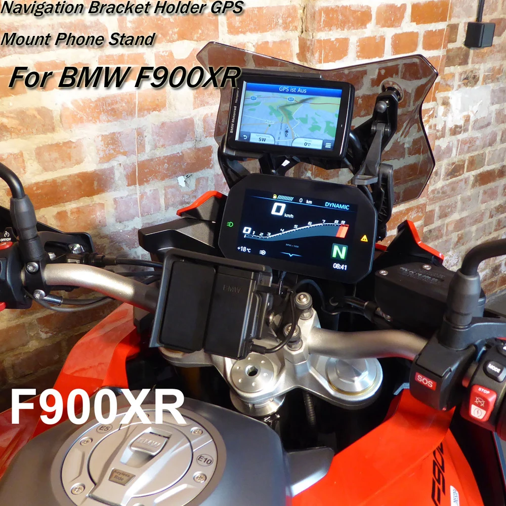 

NEW Motorcycle Accessories Navigation Bracket Holder GPS Mount Phone Stand For BMW F900XR F 900 XR F900 XR