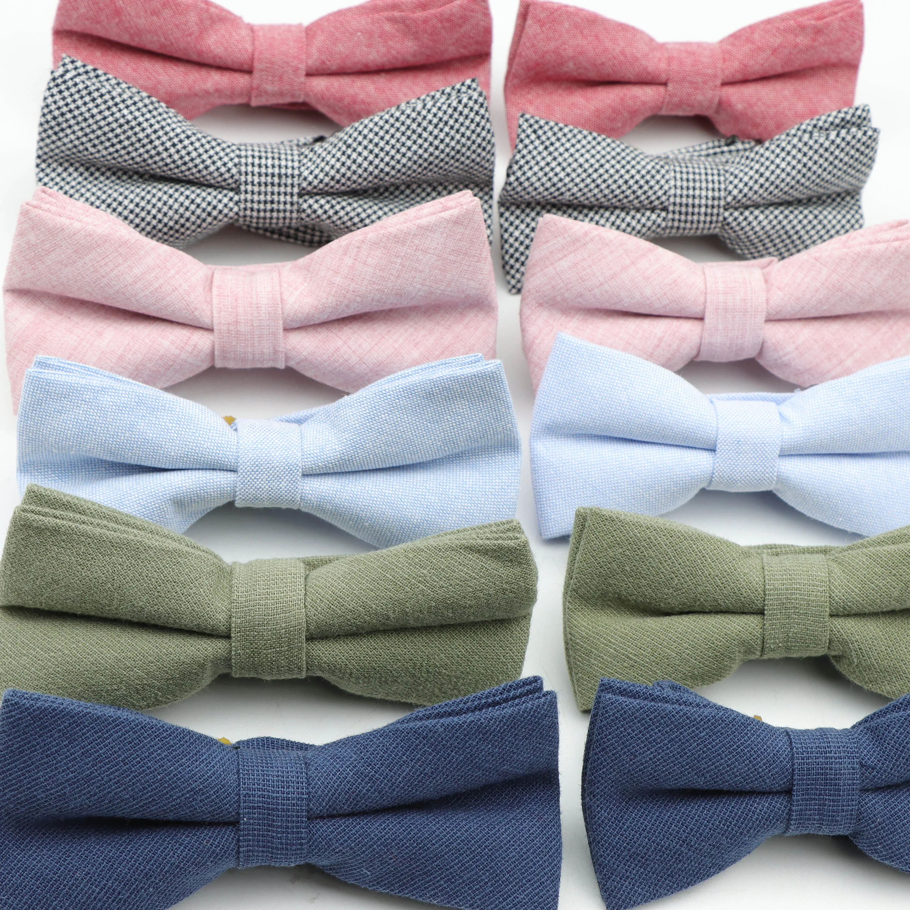 New Solid Fashion Bowties Groom Adult Kids Formal Colourful Solid Cravat gravata Male Marriage Butterfly Wedding  Gift Bow Ties