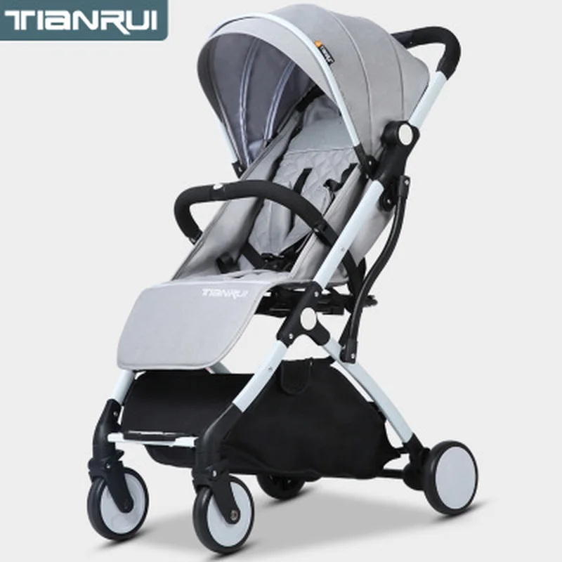 baby stroller foldable easy to carry high landscape baby infant pram carriage