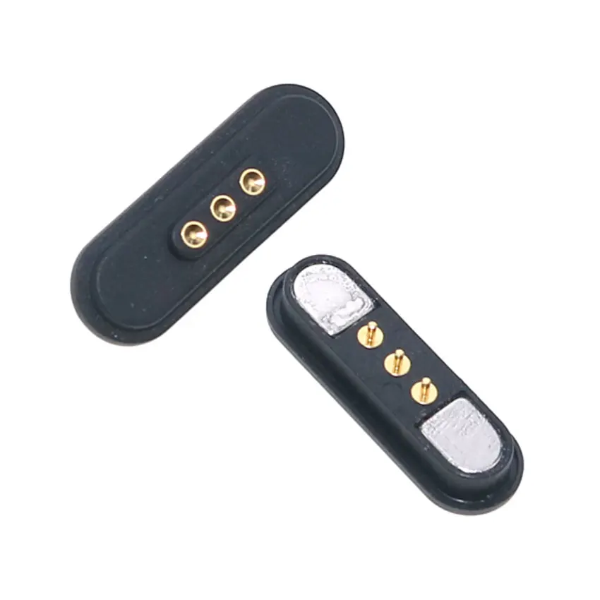 YuXi 1 Paar Magnetic Stecker 2 3 4 5 6 Pole Pogopin Männlich Weiblich 2,2 MM Grid THT 3A Frühling geladen Pogo Pin Wasserdichte Pad