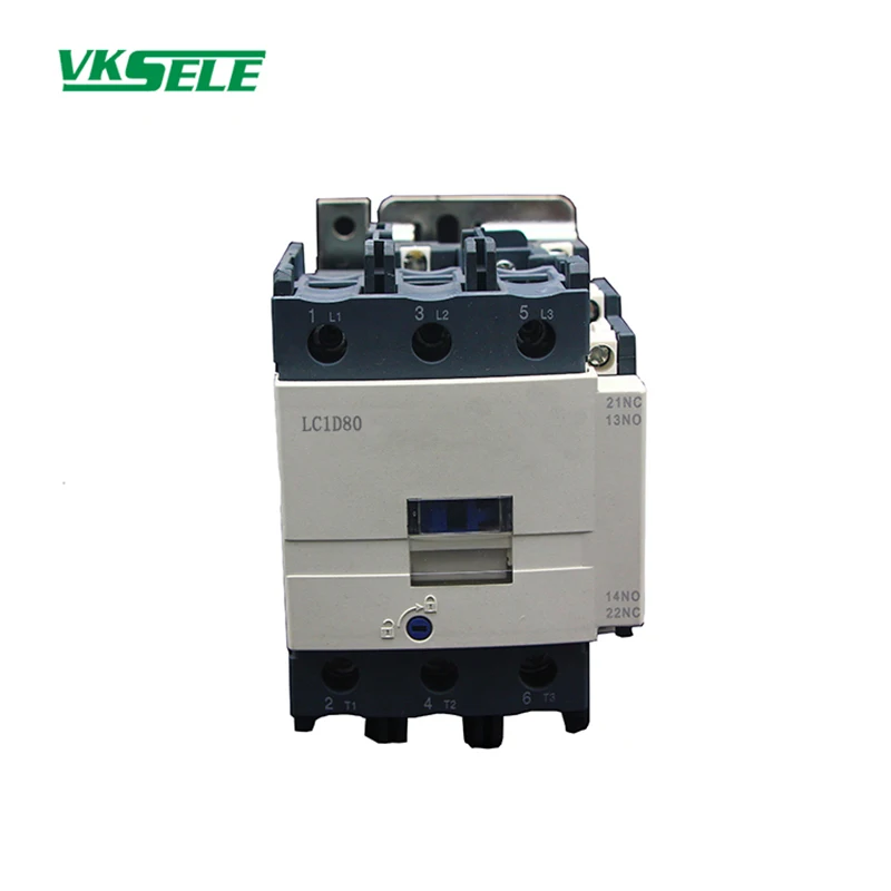 

China factory LC1D80 CJX2 8011 80A AC electric contactor magnetic