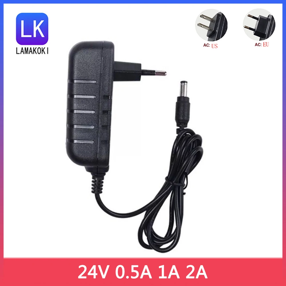 24V 0.5A 1A 2A AC Adapter for Logitech Driving Force GT  Pro , Wireless F/ PLAYSTATION 3