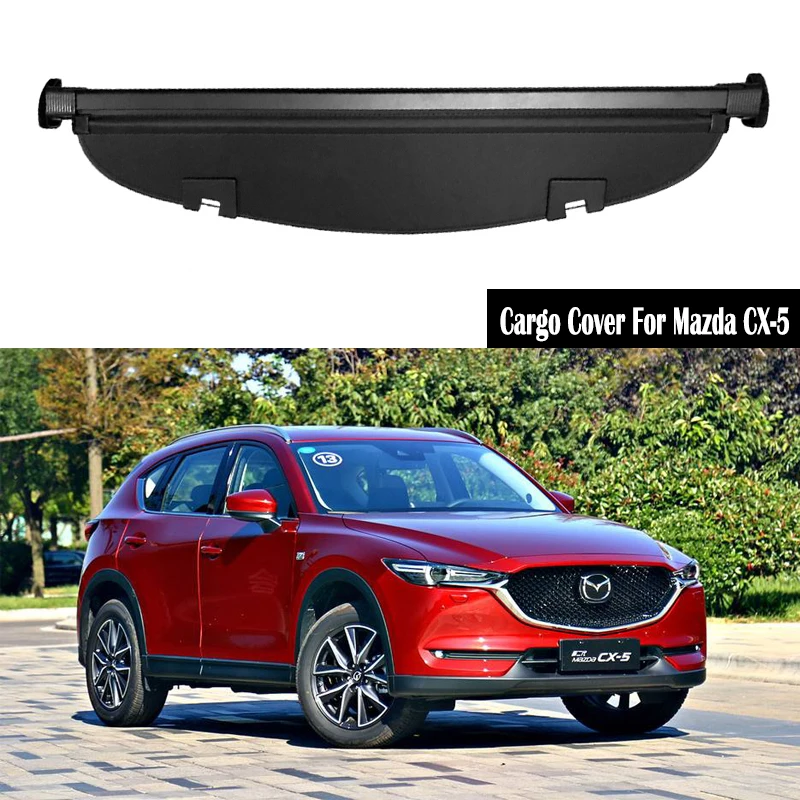 

Rear Cargo Cover For Mazda CX-5 CX5 2017 2018 2019 2020 2021 privacy Trunk Screen Security Shield shade Auto Accessories