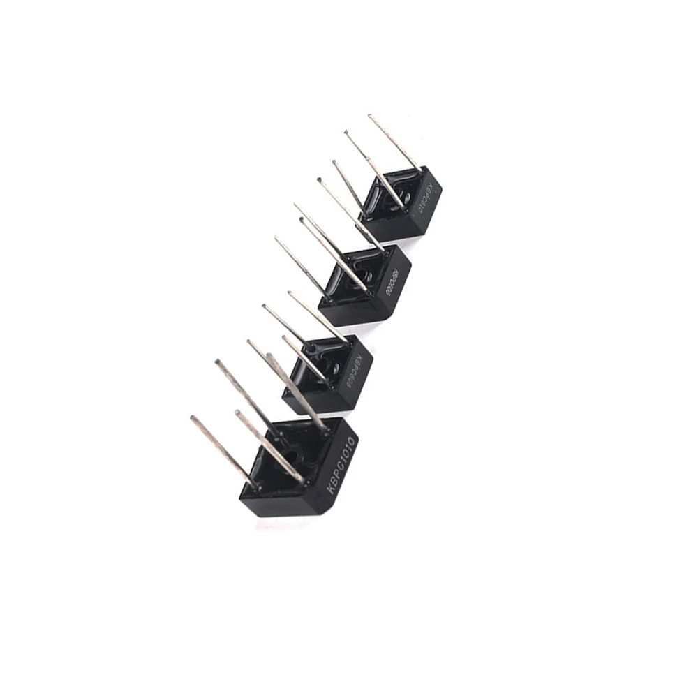 5PCS/LOT KBPC1010 KBPC610 KBPC608 KBPC606 6A 8A 10A 600V 1000V Diode Bridge Rectifier New Original Good Quality Chipset