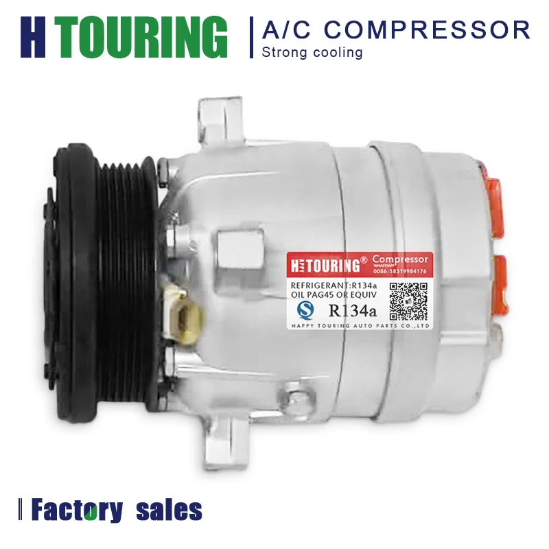 

V5 AC Compressor For Car Chevy S10 GMC Sonoma 2.2L 1996-1997 ISUZU HOMBRE 2.2L CS0059 15-20343 271548 7511407 58993 57993 33136