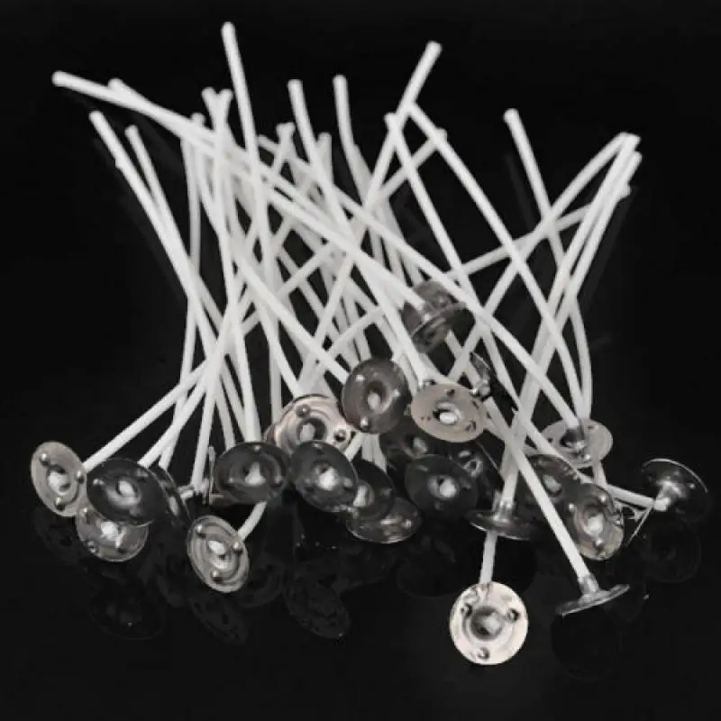 50/100pcs 2.5-20CM Docht Kerzendocht Flachdocht Runddocht llampe Kerze llampendocht