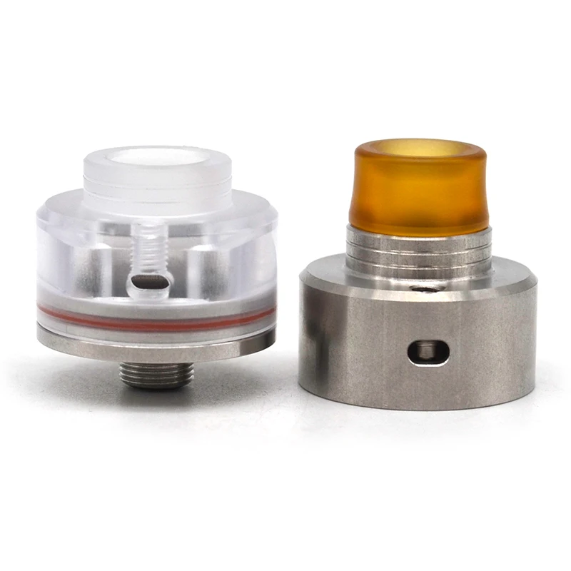 

ULTON Shift 22mm Rda with Extra Cap Squonk Pin Atomizer for Electronic Cigarette Vape Tank