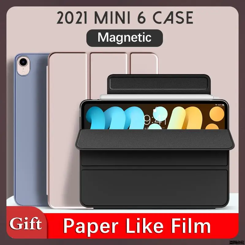 

2021 Case For ipad Mini 6 case Pencil cases magic For ipad 8.3 inch Cover A2567 A2568 A2569 Funda ipad case accessories 2021