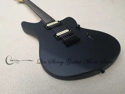 Order booking jag electric guitar, black guitar,fixed bridge HH pickups,black locked buttons,rosewood fingerboard,22 frets