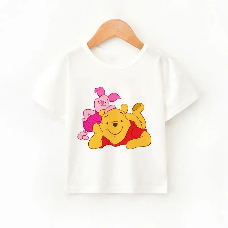 

Baby Bear New Arrival Baby Summer Top Cute Boys Girl T-shirts Fun Design Fashion Children's Clothing Round Neck White Kids Shirt