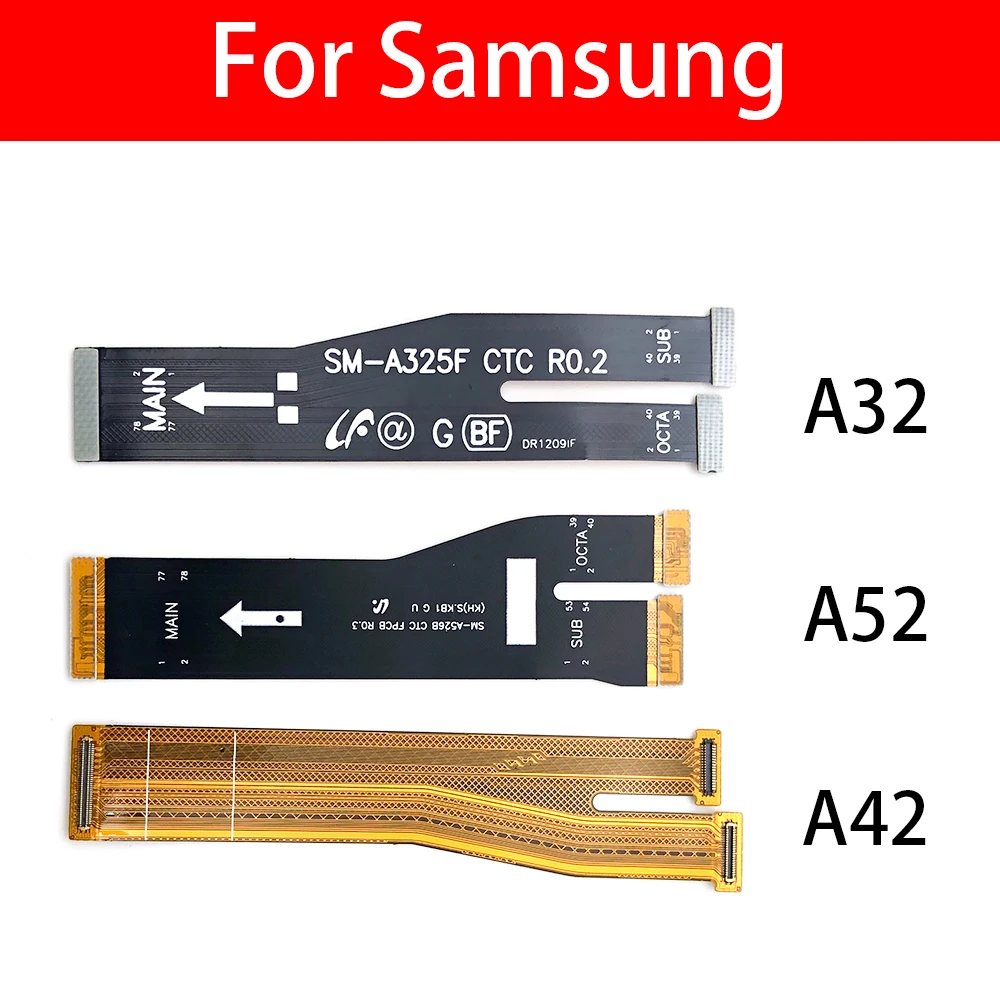 10Pcs, Motherboard FPC Main Board Connector Flex Cable For Samsung A32 A42 A52 A22 A72 A21 A33 A53 A73 A24 A34 A54 A52s 4G 5G