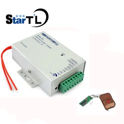 DC 12V3A 3A/5A Time Delay Adjustable AC90V-260V Input NO/NC Output 12VDC Access Control Power Supply Switch