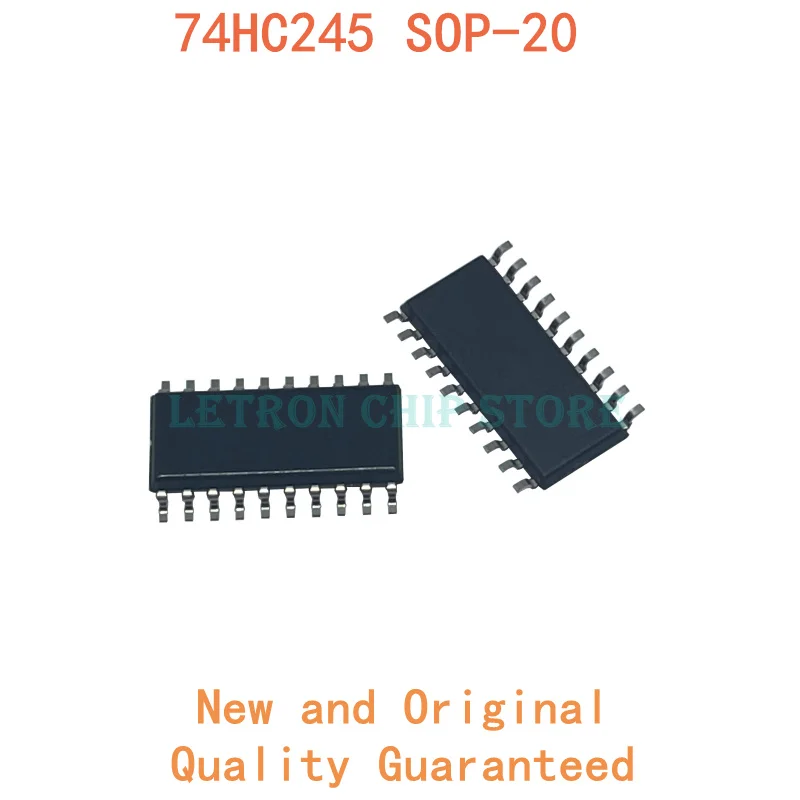 

10PCS 74HC245 SOP-20 SN74HC245NSR HC245 SOP20 5.2MM SOIC-20 SOIC20 SMD new and original IC Chipset