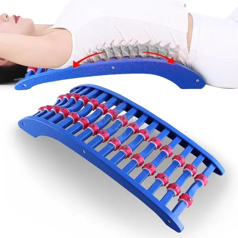 

Back Massage Magic Stretcher Fitness Equipment Stretch Relax Mate Stretcher Lumbar Support Spine Pain Relief Chiropractic