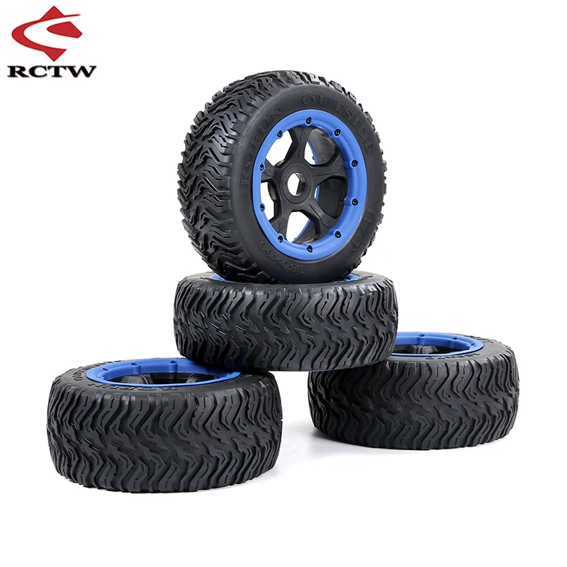 

On-road Front 180X60 Rear 180X70 Wheel Tyre Assembly for Whole Vehicle 1/5 HPI ROFUN BAHA KM ROVAN BAJA 5T 5SC 5FT Rc Car Parts