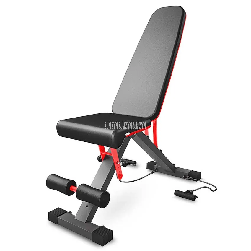 

YH-079 Multifunctional Sit Up Bench Carbon Steel Supine Board Pu Dumbbell Stool Crunch Bench Ab Chair Indoor Fitness Equipment