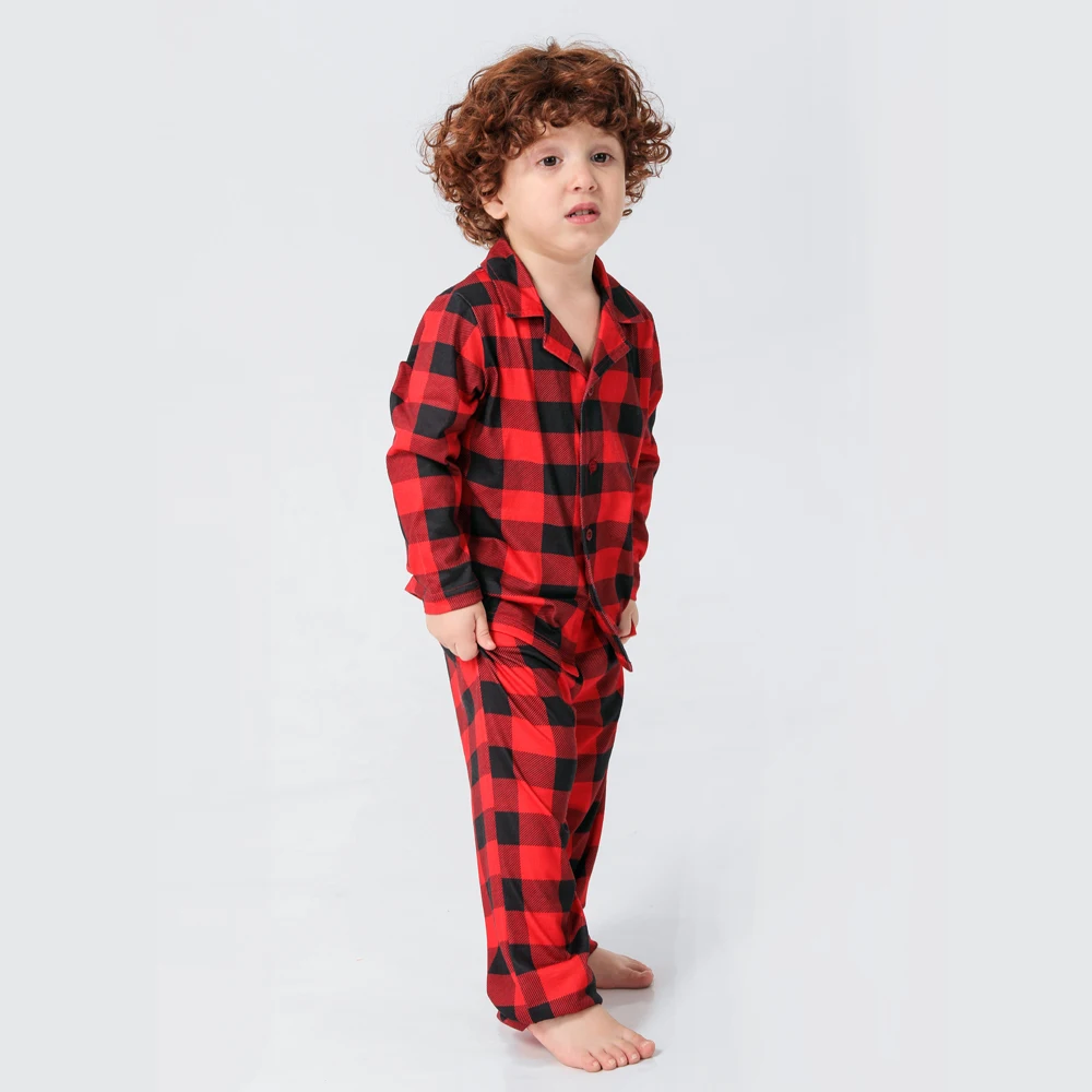 Christmas Family Matching Pajamas Set Family Look Mother Daughter Father Baby Kids Sleepwear Mommy and Me Nightwear Clothes