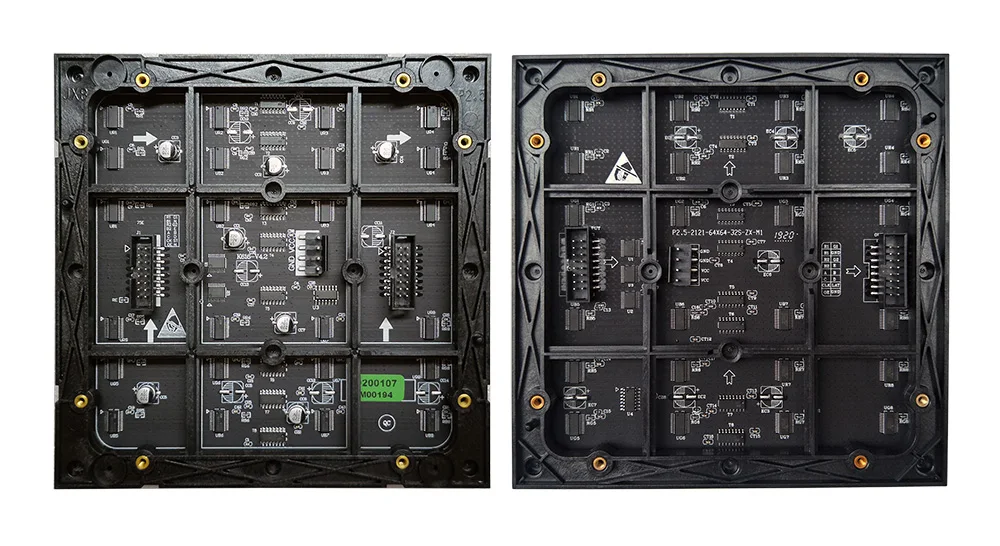 Panneaux LED P2.5 RGB 64 × 64 1/32 Scan, Module vidéo d'intérieur polychrome