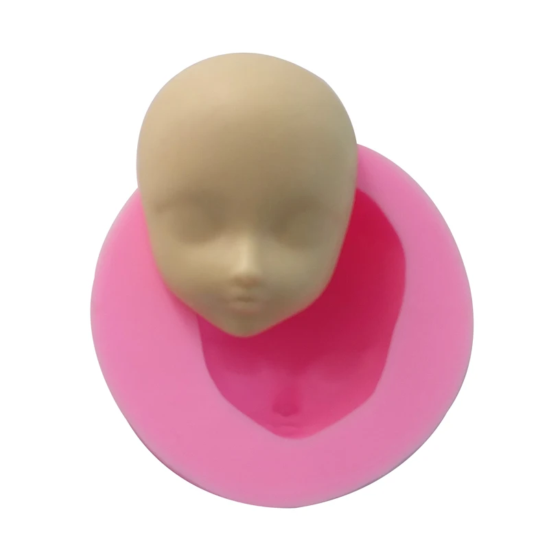 Man Woman Face Head Fondant Silicone Mold For Baking Embossing Pastry Of Cake Decorating Cooking Tools Designs Sugar Kitchen