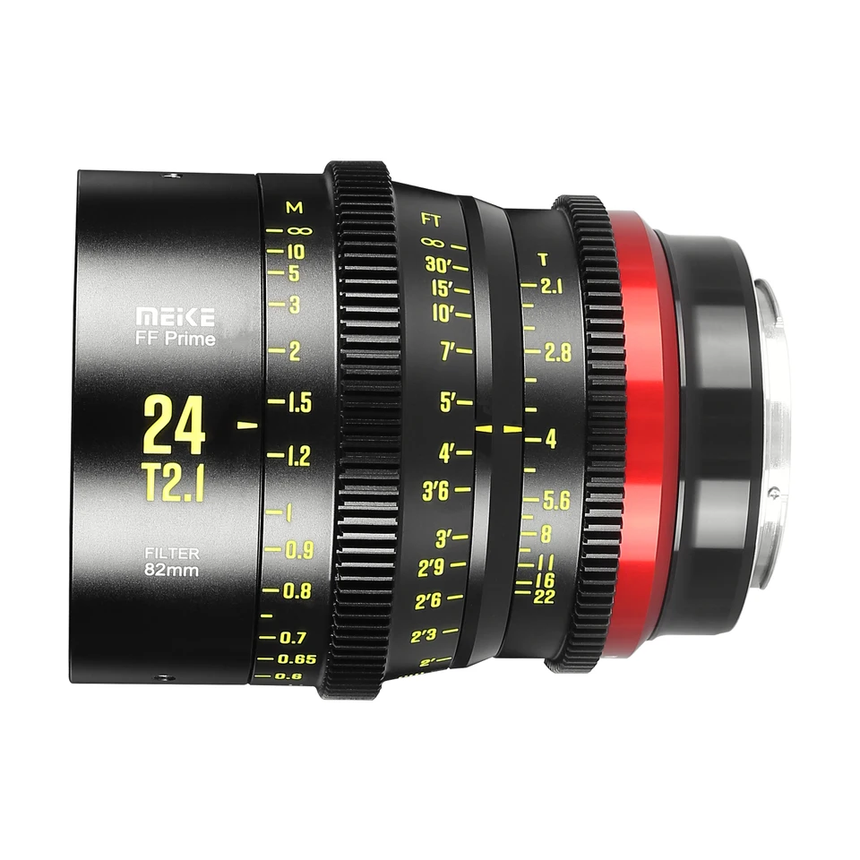 Meike Prime 16mm T2.5/24mm T2.1 シネレンズ、フルフレームシネマ