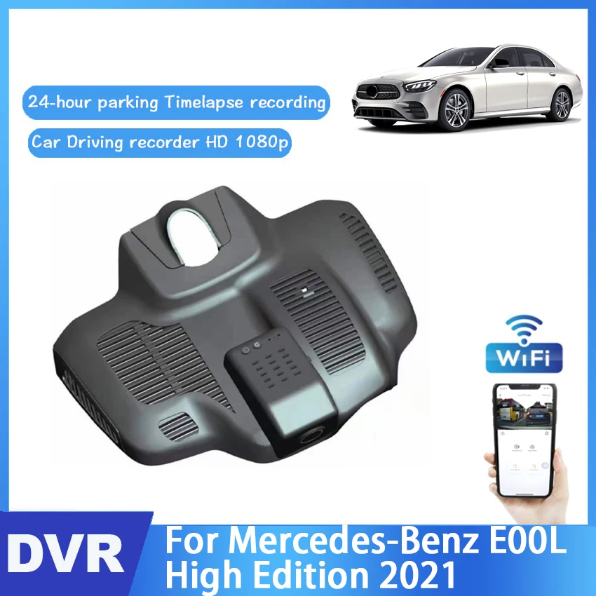 

Car Dvr Wifi Video Recorder Hidden Dash Camera For Mercedes-Benz E00L High Edition 2021 Night Vision HD 1080P Control Phone APP