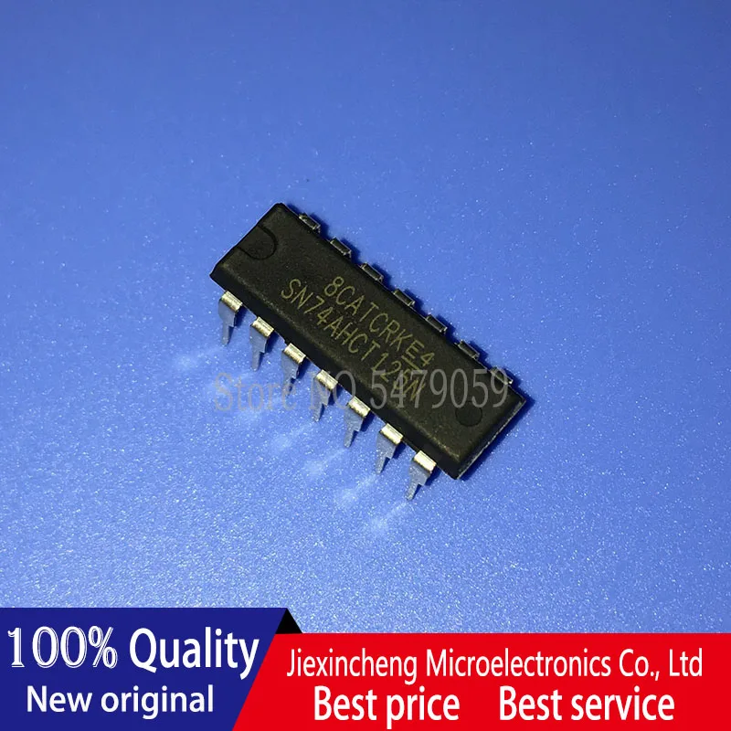 10PCS SN74HC86N SN8P2501B SN74HC02N SN74AHCT125N SN74HC32N DIP14 Neue original