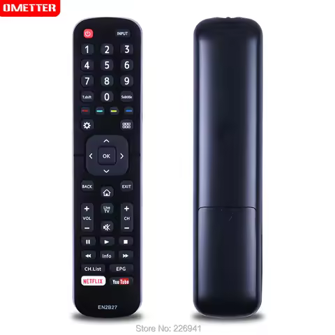 EN2B27 for Hisense TV Remote Control Replacement 32K3110W 40K3110PW 50K3110PW LCD LED Smart Television Universal Remote Control