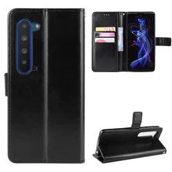 For Sharp Aquos R5G Case Luxury Flip PU Leather Wallet Lanyard Stand Case For Sharp Aquos R5G R5 G Phone Bags