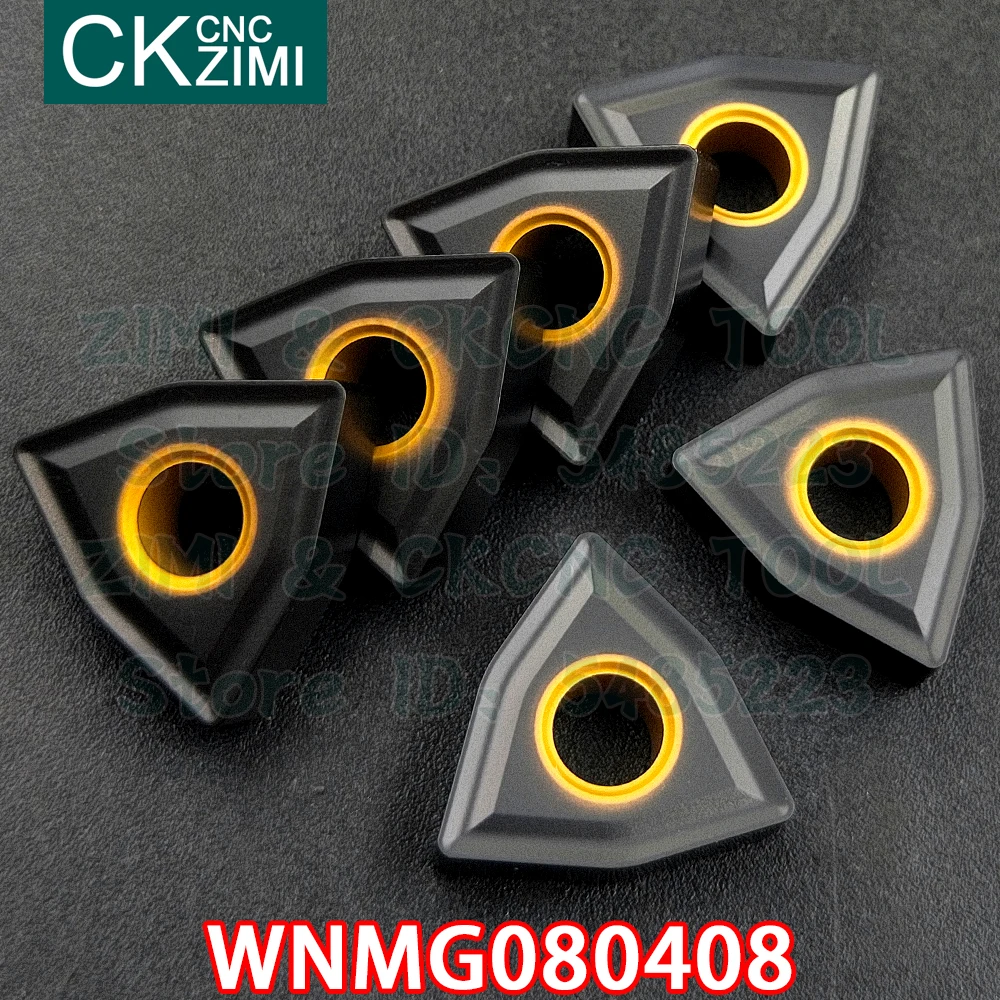 10P WNMG080408 WNMG 080408 Carbide Inserts External Turning Inserts Tools CNC mechanical Metal lathe Cutting Tools for cast iron