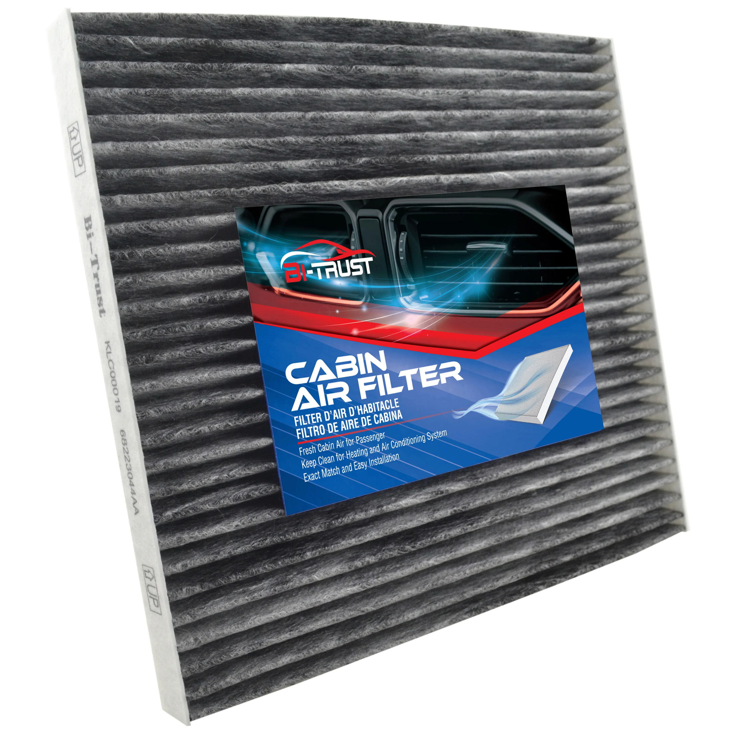 Bi-Trust Cabin Air Filter for Chrysler 200 2015-2017/Chrysler 200 2015-2017/Jeep Cherokee 2014-2018 68223044AA