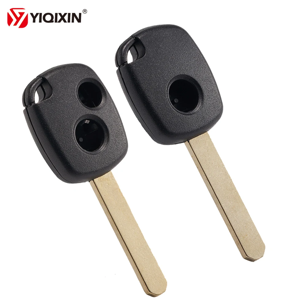 YIQIXIN 1/2 Button Remote Car Key Shell Fob For Honda CR-V Fit City Civic accord Stepwagon Odyssey -2006 Transponder Key