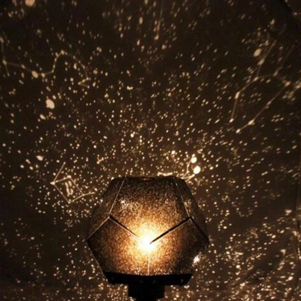 LED Starry Sky Projector Lamp LED Star Light Cosmos Galaxy Projection Cosmic Galaxy Star Night Light for Home Decor Kid’s Gift