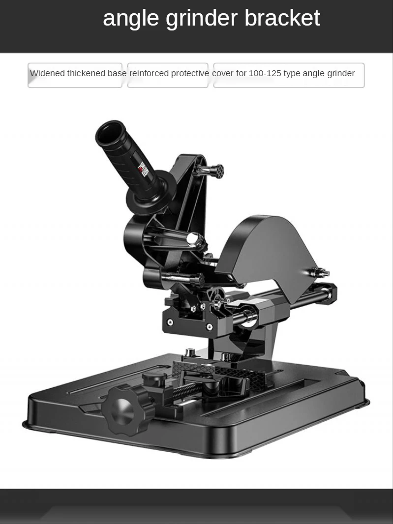 Ângulo moedor suporte multifuncional moedor modificado serra de mesa pequena máquina corte quadro fixo