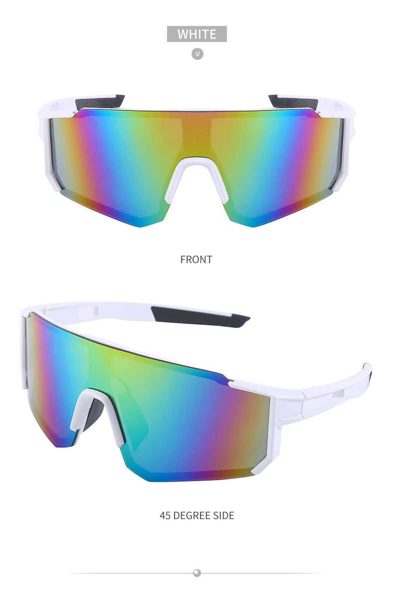 Übergroße randlose Sport-Polarisations-Sonnenbrille für Damen, neue modische rahmenlose Shield-Sonnenbrille für Herren, Outdoor-Fahrradbrille 2026 – Detail 18