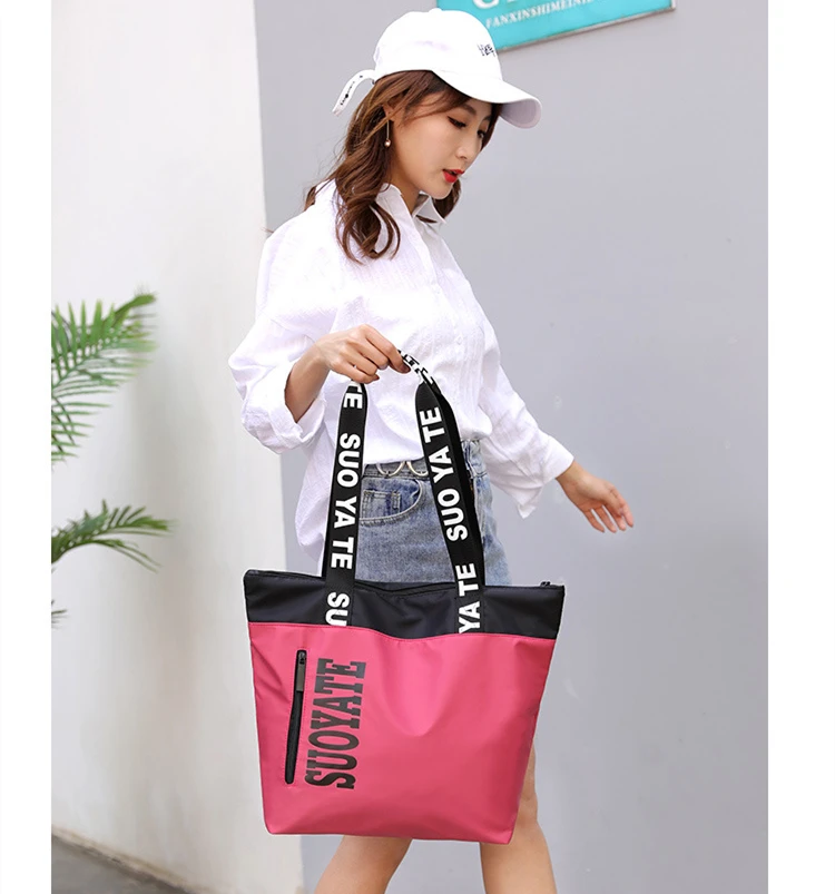 Fashion Brand Women's Shoulder bags Female Waterproof nylon Handbags Ladies Totes bag Large Capacity Casual bolsos femenina