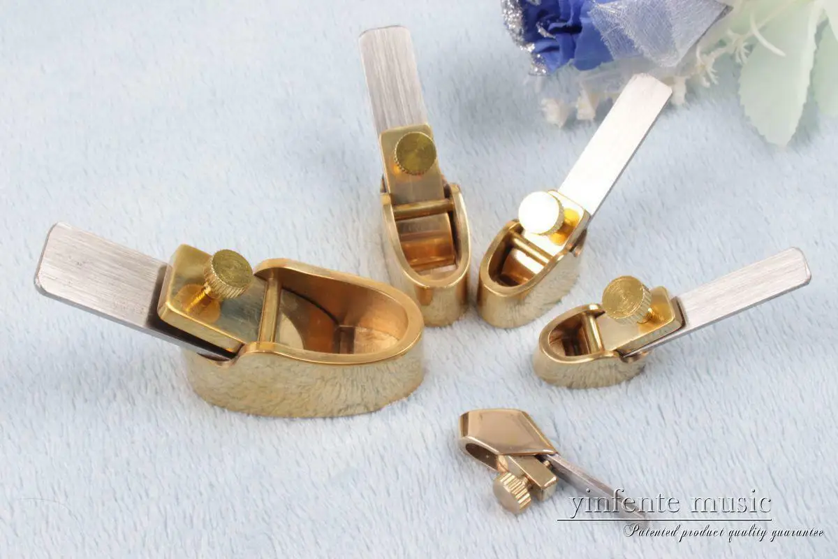 New 5pcs convex bottom Brass Planes tool luthier tools violin Special tools Violin plane tools #115