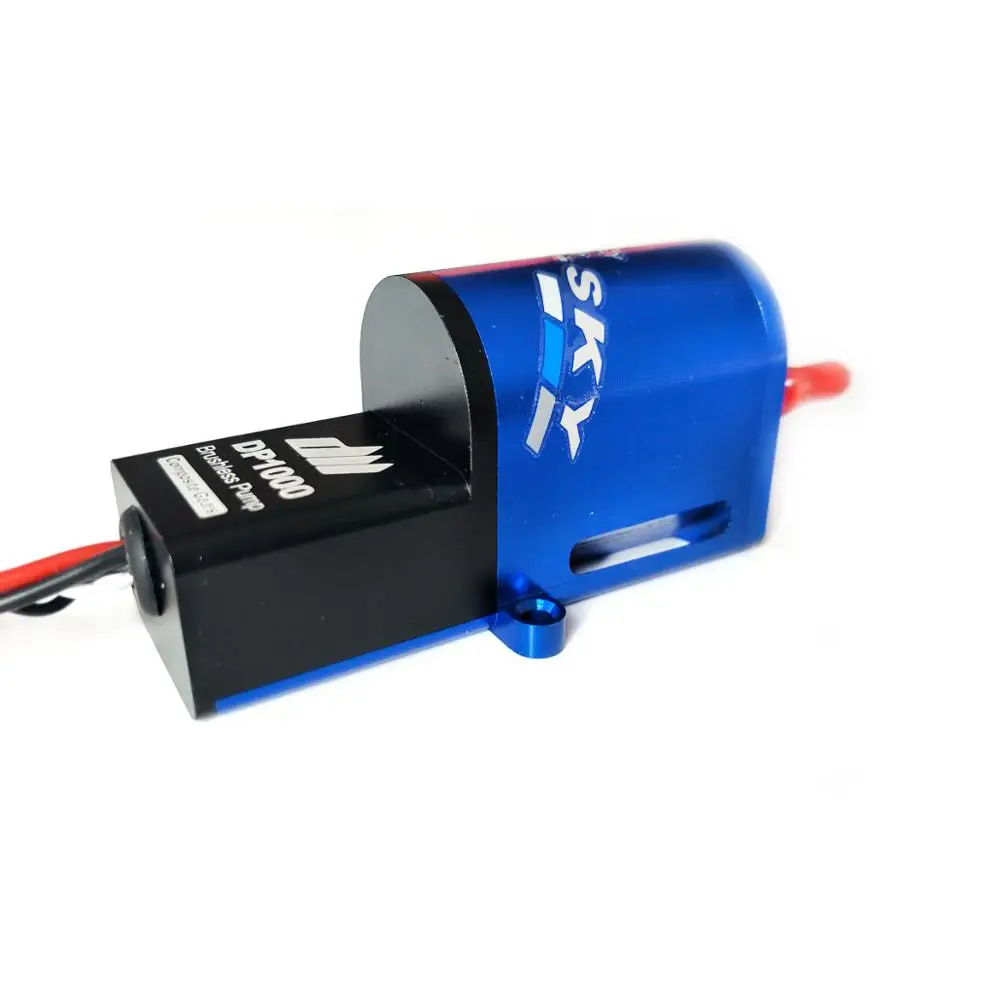 CNC Aluminium Brushless Smoke Pump For Jet Models RC Airplane Smoking System