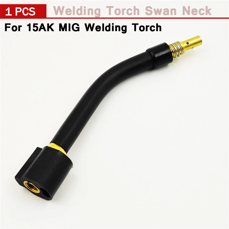 

MB15 15 AK 15AK Swan Neck For Mig Welder MIG MAG Welding Torch Consumables for Binzel BW Style unadjustable