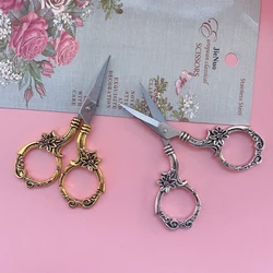 1Pcs Vintage Scissor Sewing Tool Tailor Handicraft Embroidery Fabric European Retro classic Antique Craft Tailors Scissors