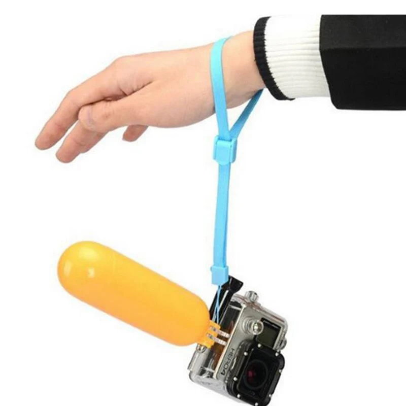 ل الذهاب برو اكسسوارات الأصفر العائمة قبضة Monopod مقبض ترايبود ل Gopro بطل 7 6 5 ل شاومي ل يي 4k ل eken