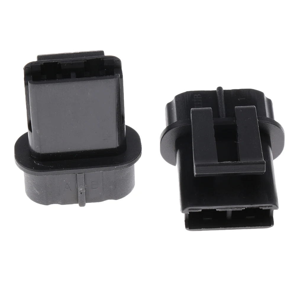 2 Sets Waterproof Car Boat Automotive Circuit ATC ATO Blade Fuse Box Holder ATO ATC Blade Fuse Screw Down Fuse Holder Block Pan