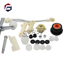 A Set Car Gearbox Gear Shift Linkage Repair Kit For VW GOLF JETTA MK2 1983-1992 Gear Shifting Repair 191711574 191711595A