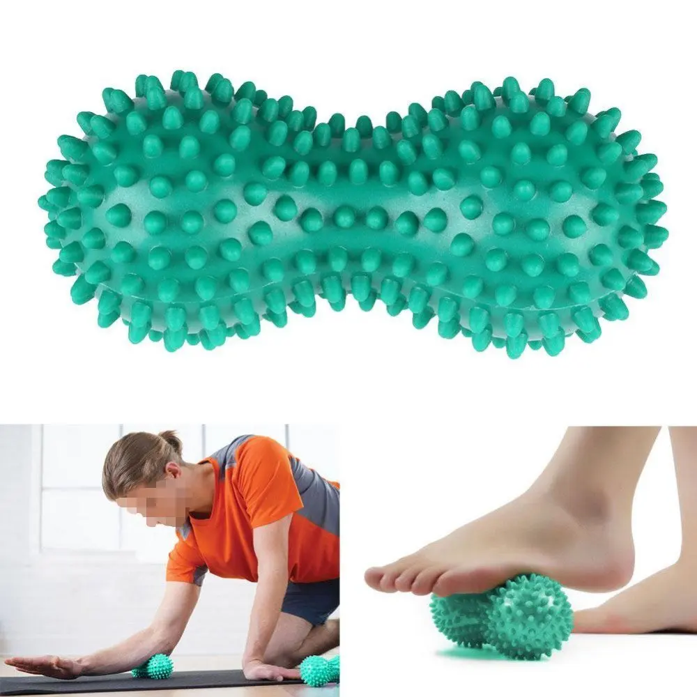 1 PCS 7CM PVC Spiky Massage Ball High Density Yoga Hedgehog Exercise Balls for Reliever Treatment Foot Pain & Plantar Fasciitis