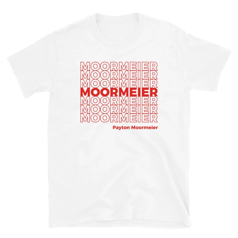 Men's Payton Moormeier T Shirt Unisex Short Sleeve O-neck Casual Fashion 100% Cotton T-shirt Tops Women's Tees