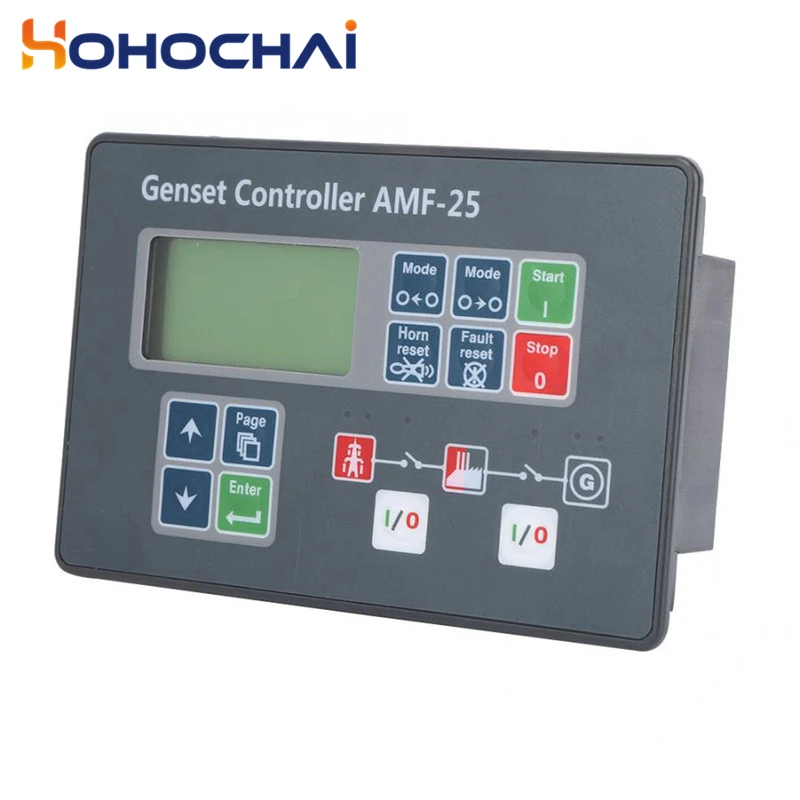 Imagem -04 - Auto Start e Stop Control Module Gerador Diesel Genconjunto Controller Substituir Original Amf25 Amf-20