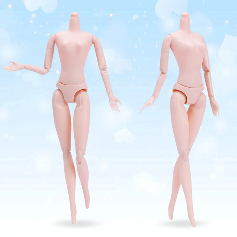 1/6 Naked Female Body Naked Doll Nude Doll Body 9/11/20 Joints Movable For 1/6 30cm Doll Accessories Kids DIY Dressing Up Toys